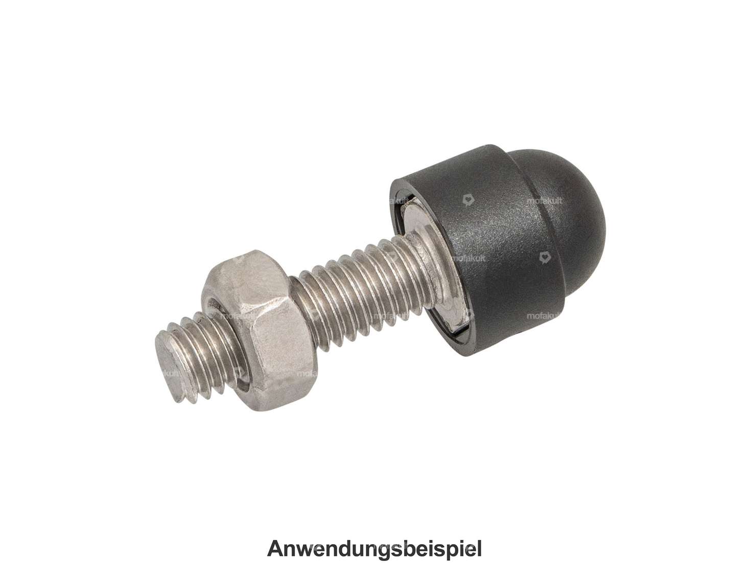 Cache six pans extérieur M6 noir Carousel Image 4