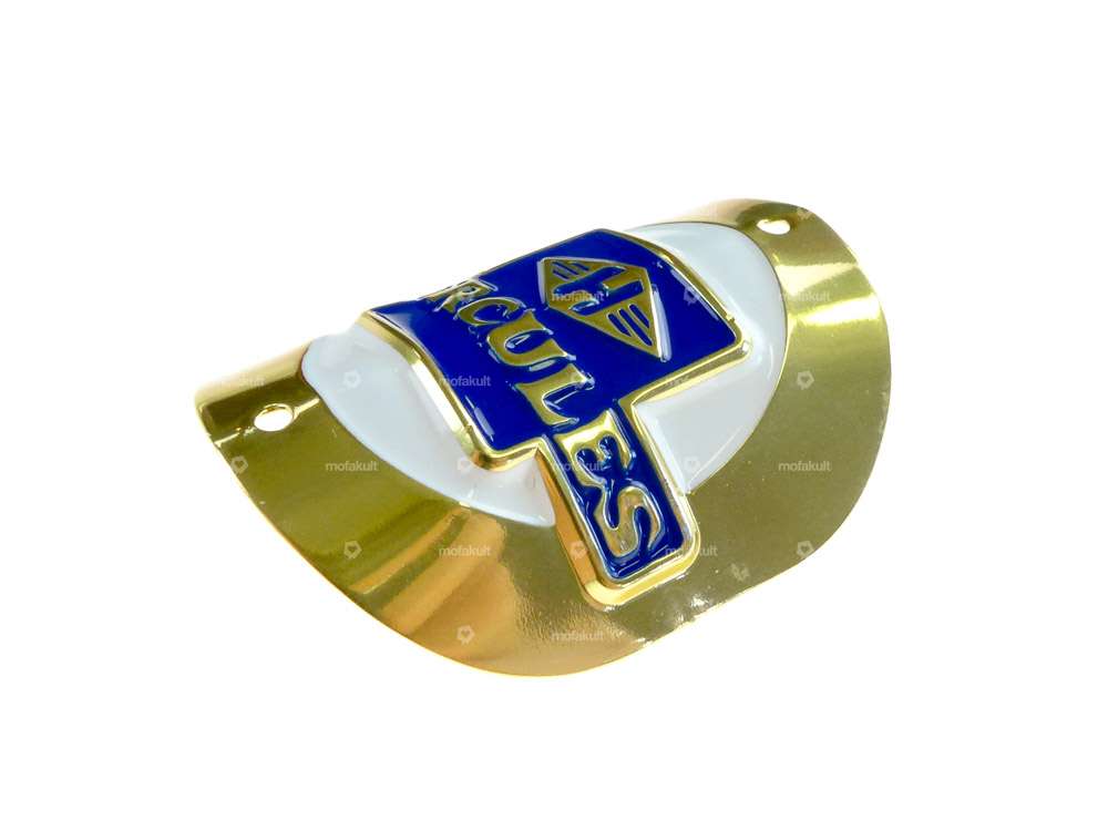 plaque de marque "Hercules" sur le tube de direction (courbée) Carousel Image 2