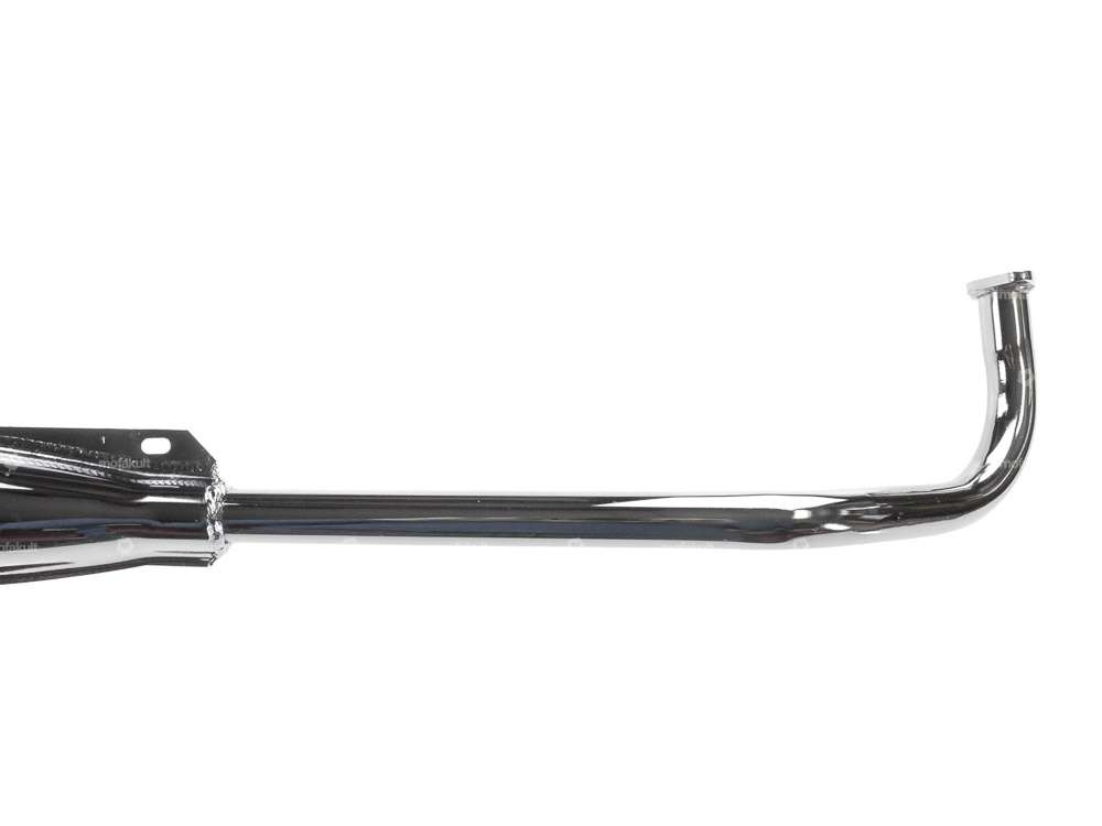 Echappement 22 mm sortie droite chrome | Tomos Carousel Image 2