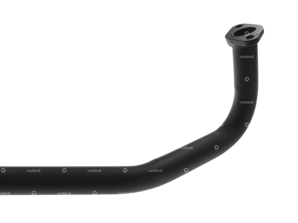 Echappement 25 mm sortie inclinée noir | Tomos Carousel Image 3