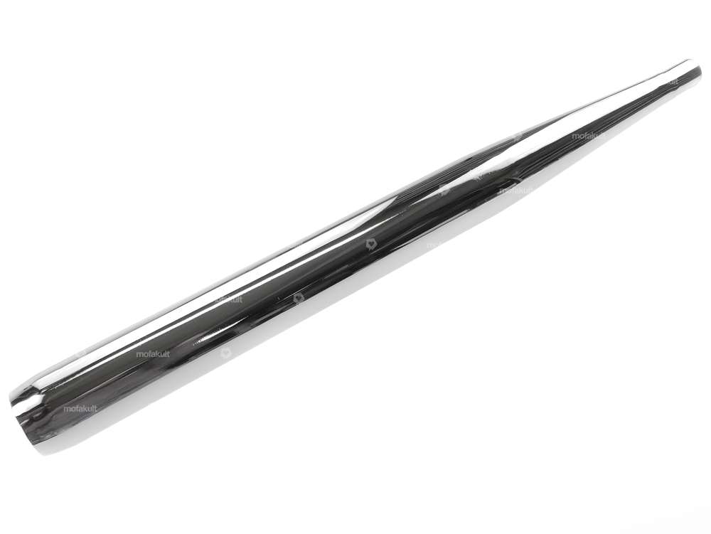 Échappement cigare Ø 26 / 60 mm chrome | Zündapp Carousel Image 1