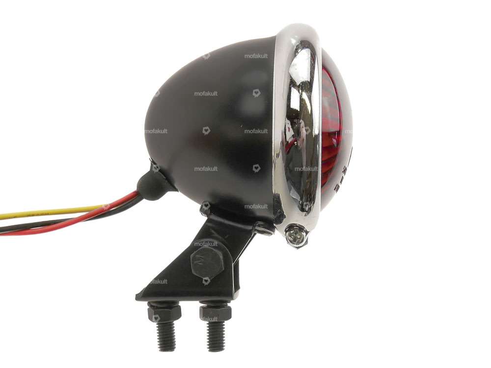 66HEROES Rücklicht «Minnesota» rote Linse schwarz/Chrom Carousel Image 2