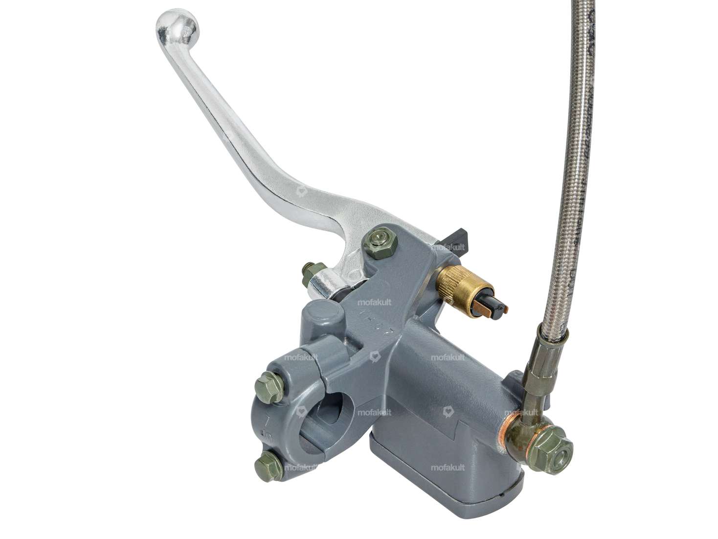 Brake caliper, brake hose & brake lever for EBR forks Carousel Image 3