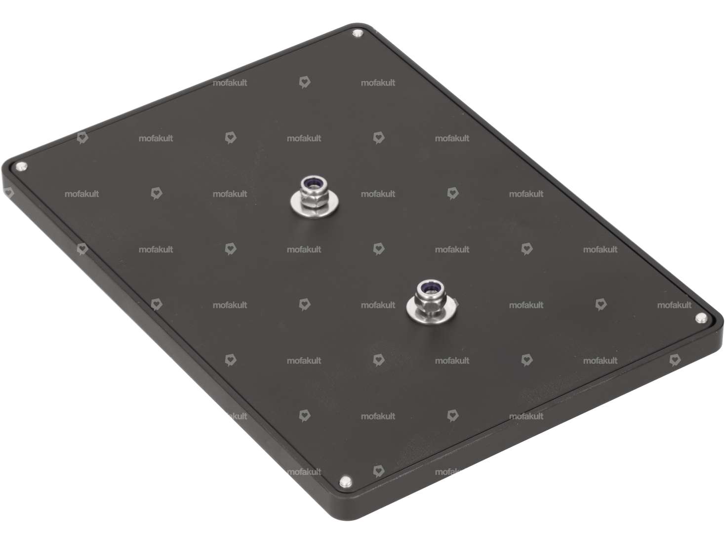 66HEROES Cadre de numérotation Custom Alu noir (version CH) Carousel Image 2