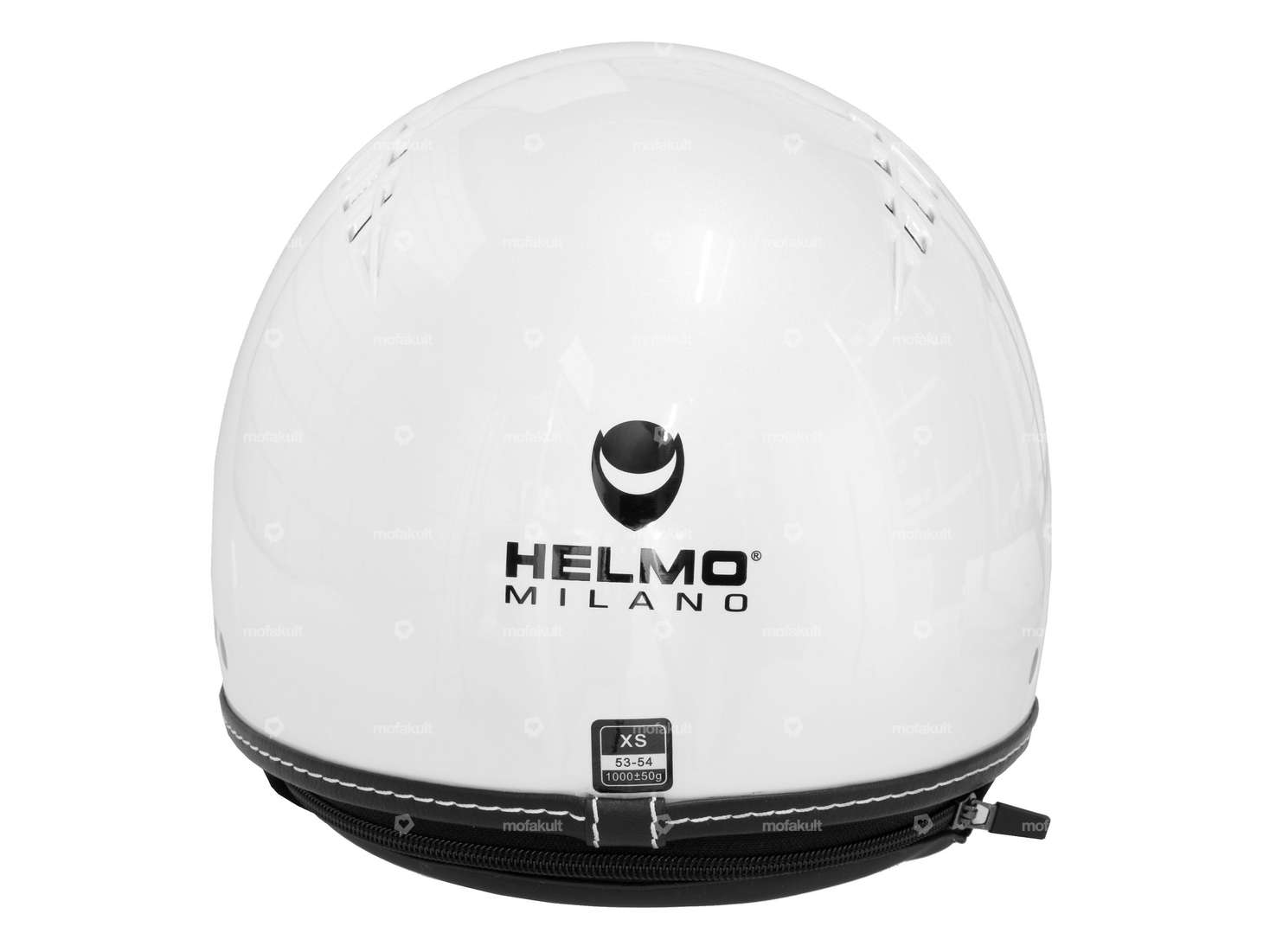Helmo Milano Jethelm Air mit Visier weiss (XS) Carousel Image 3