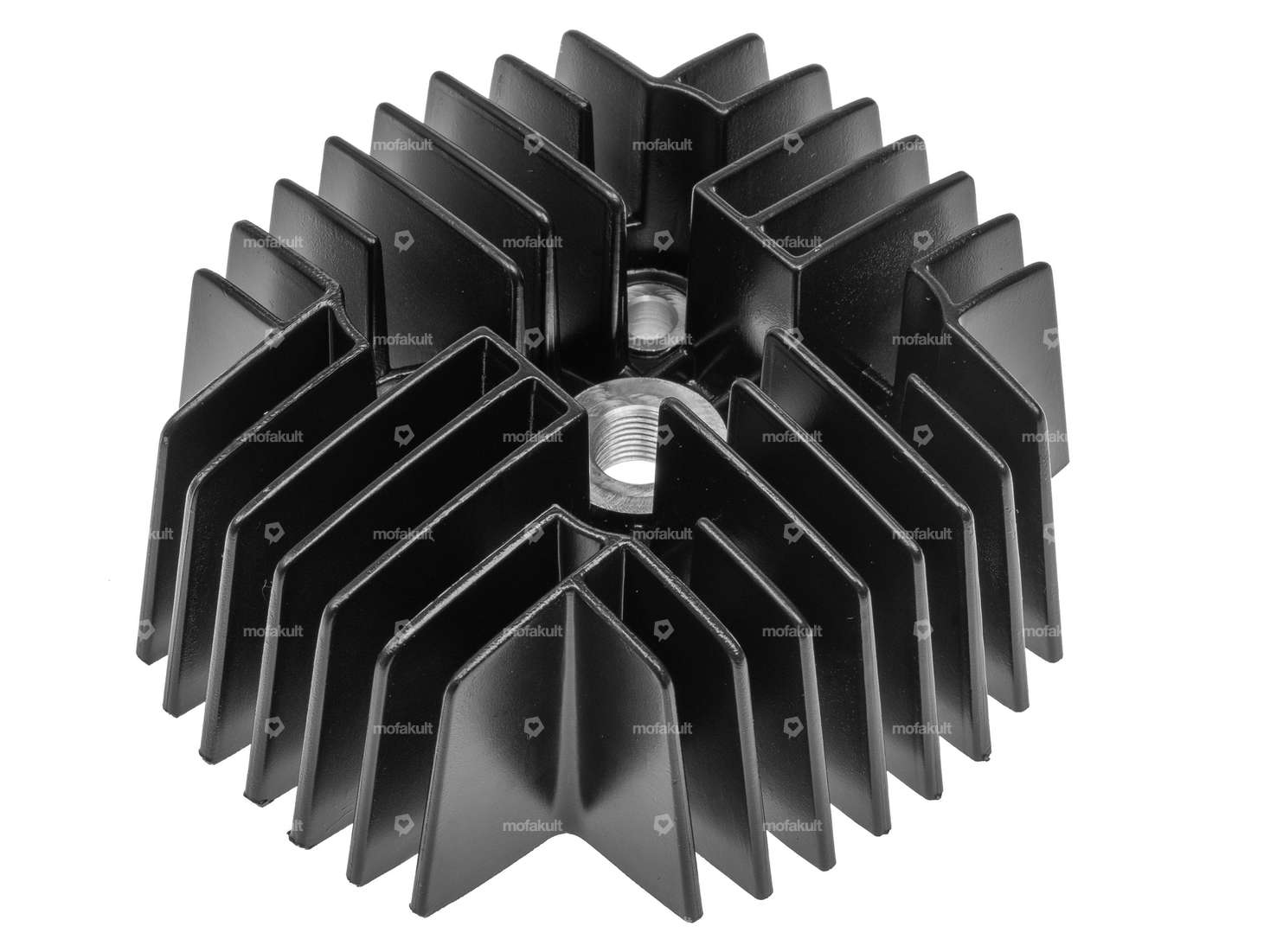 GPO 44 mm Zylinderkopf Puch Tuning (Maxi S, N | X30 NS, NL, N-2AH) schwarz Carousel Image 1