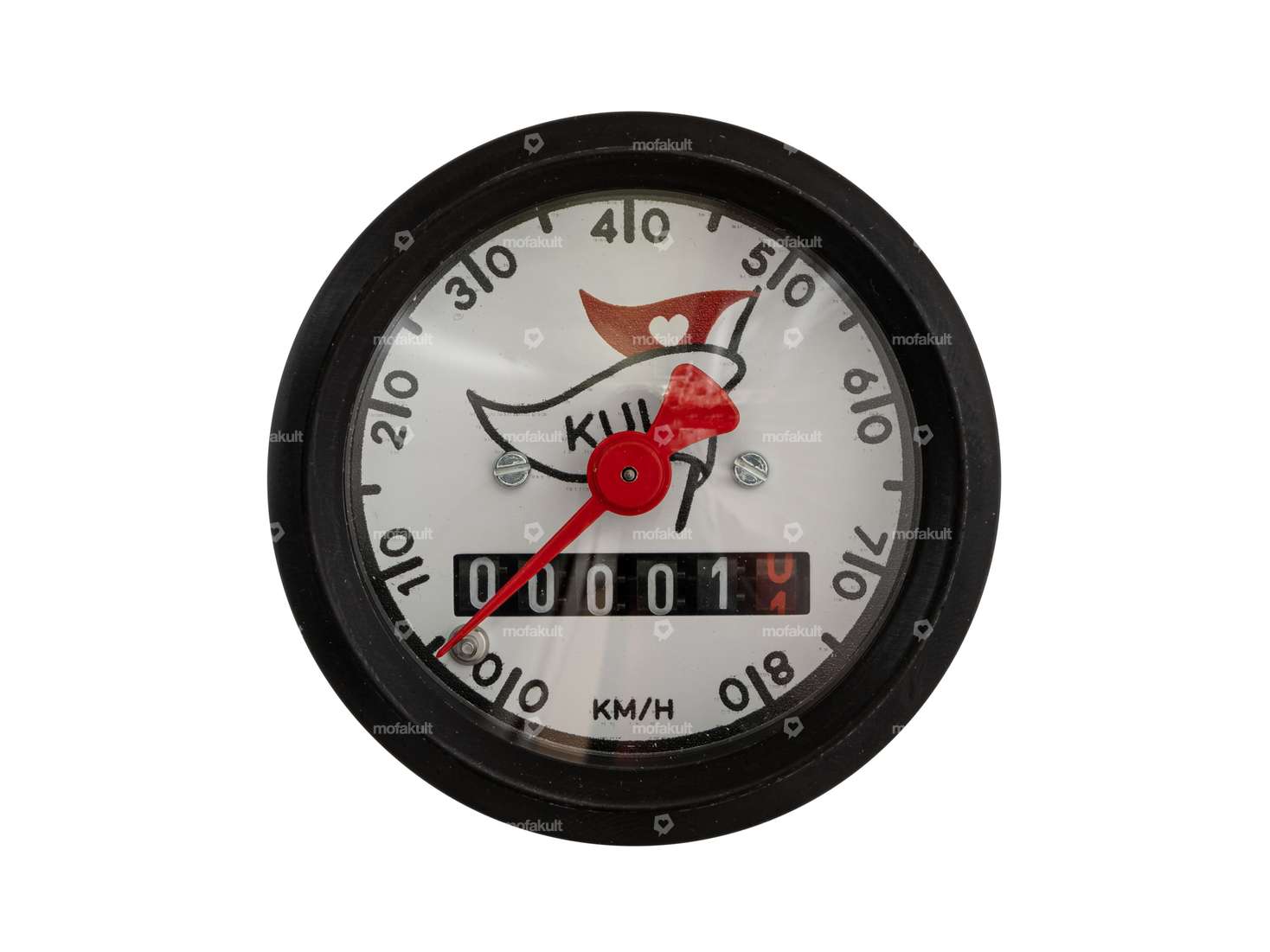 66HEROES speedometer 80 km/h Ø 48 mm | cult flag Carousel Image 2
