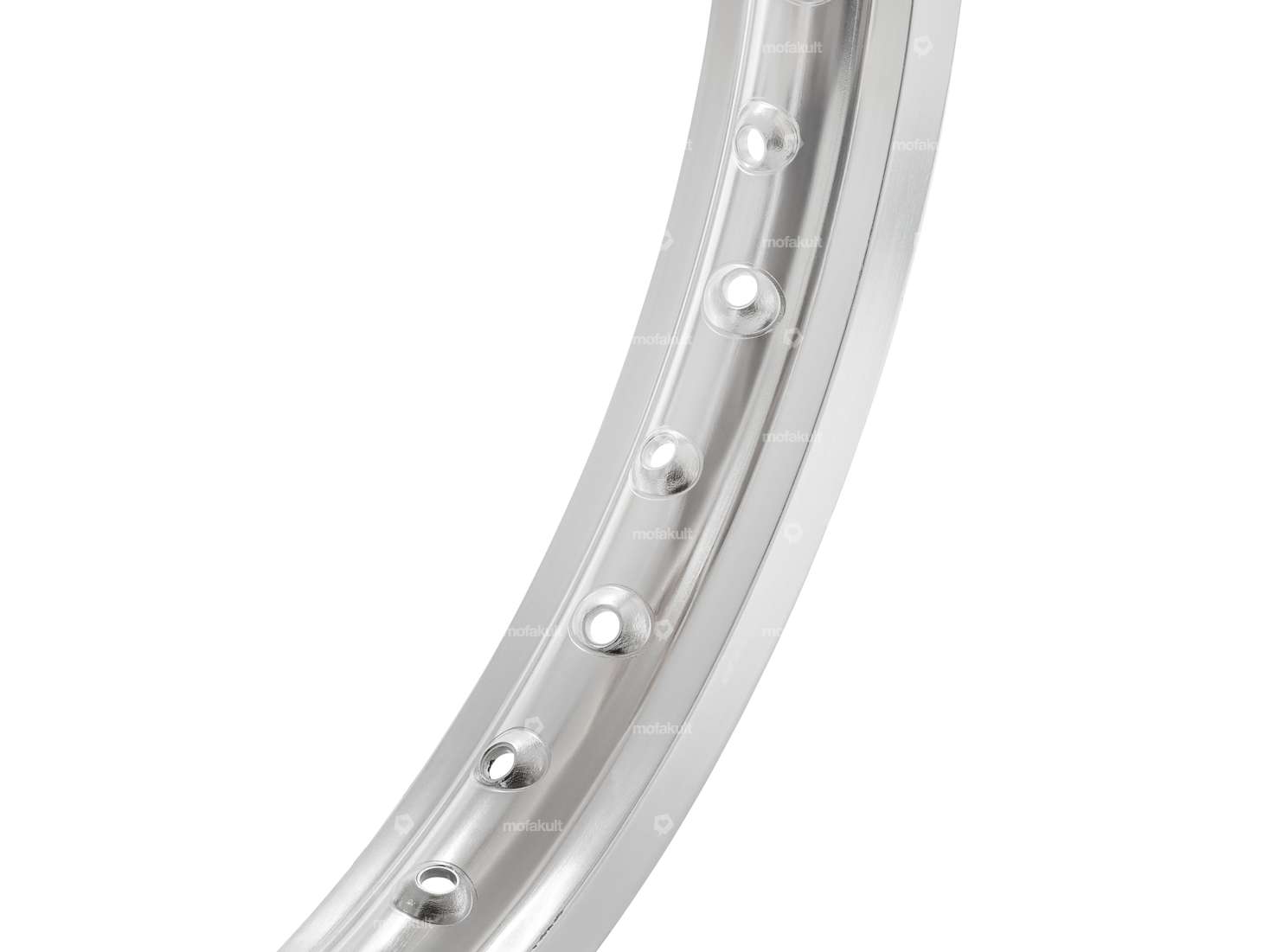 Anneau de jante 1.60 x 17" (56 mm) Alu argent anodisé Carousel Image 2