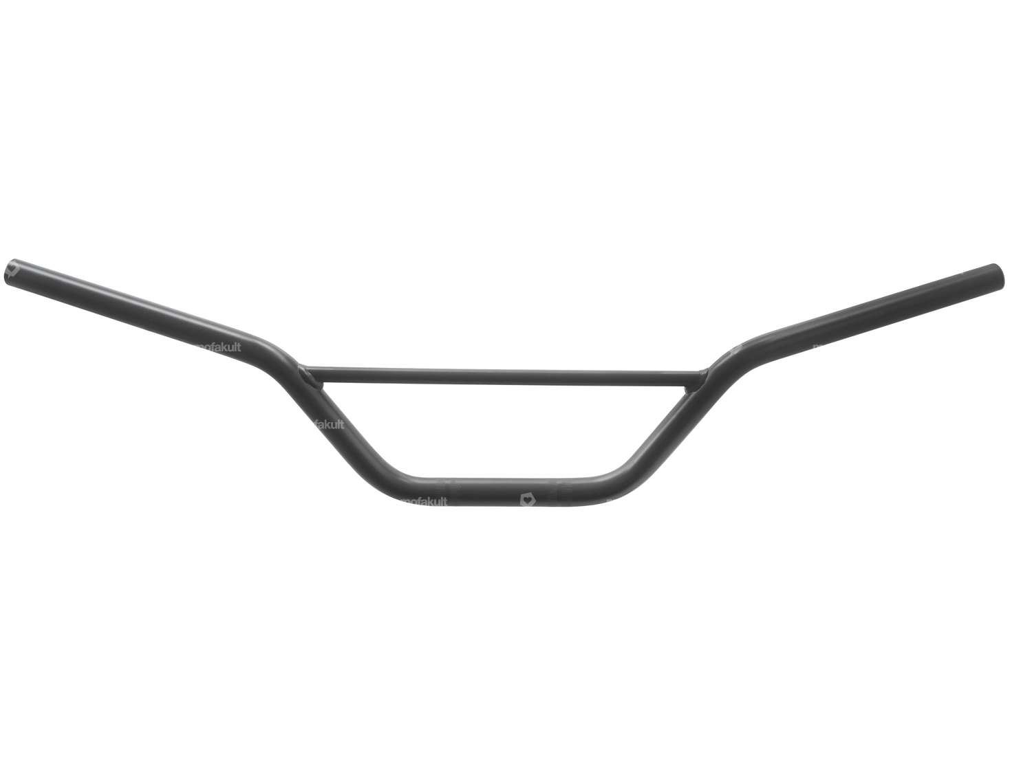 Handlebar fork plate 16 cm cross wide black Carousel Image 1