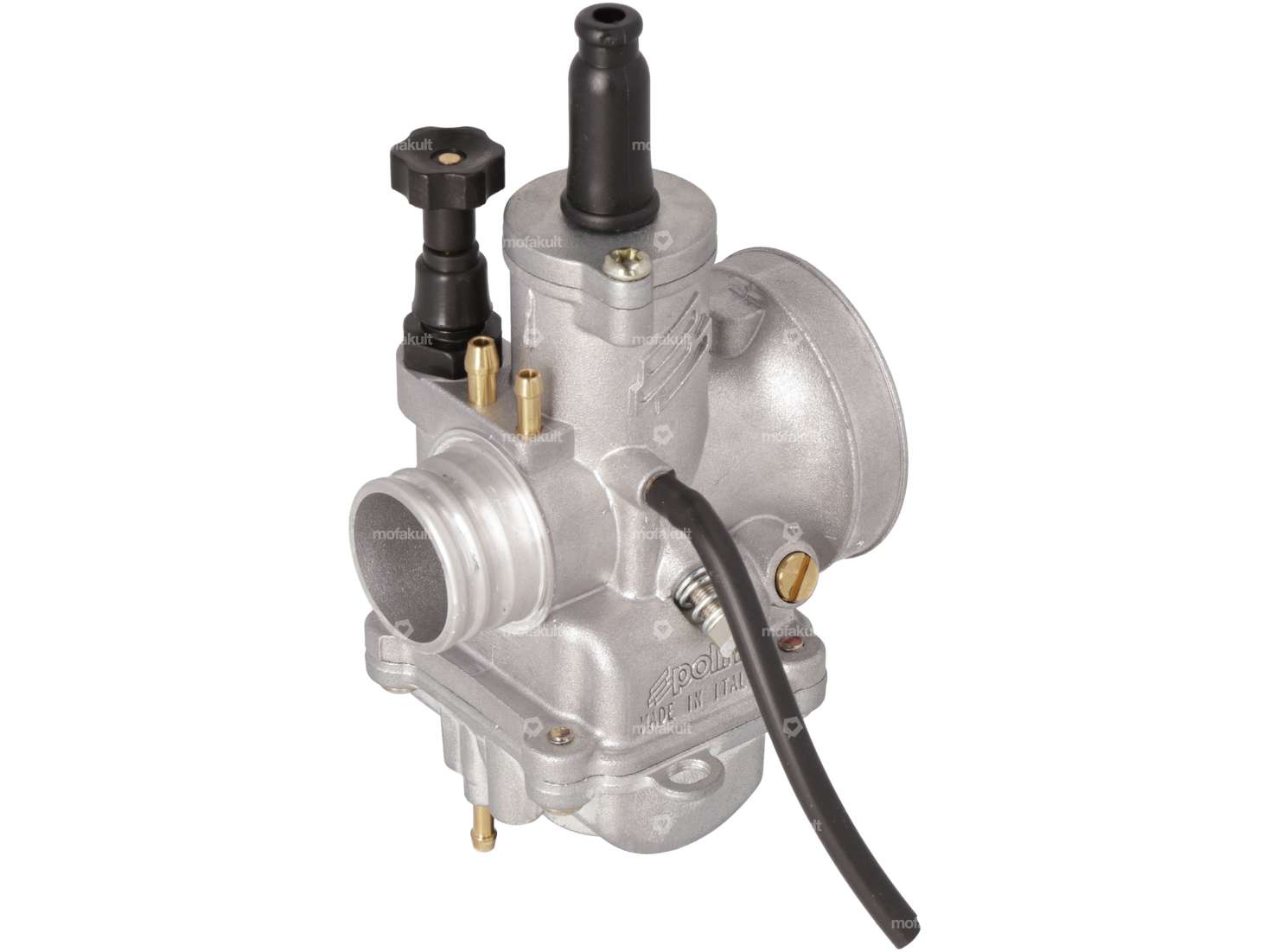 Polini CP 15 mm Vergaser (Handchoke) Gummiflansch Carousel Image 3