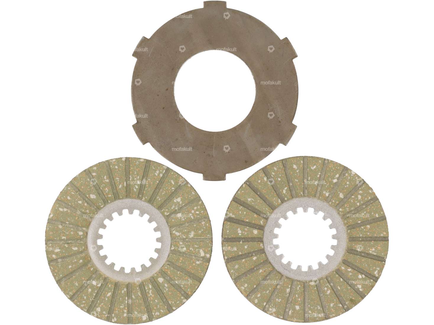 Surflex jeu de disques d'embrayage 3.3 mm | Sachs 50/2, 50/3, 50/4, 503 2AL/2BL (A3887 / A1908) Carousel Image 1
