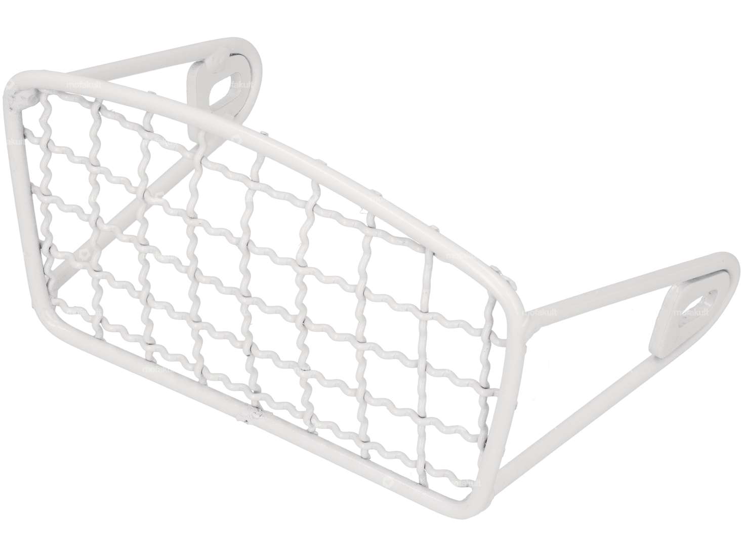 Lampengitter weiss eckig Carousel Image 1