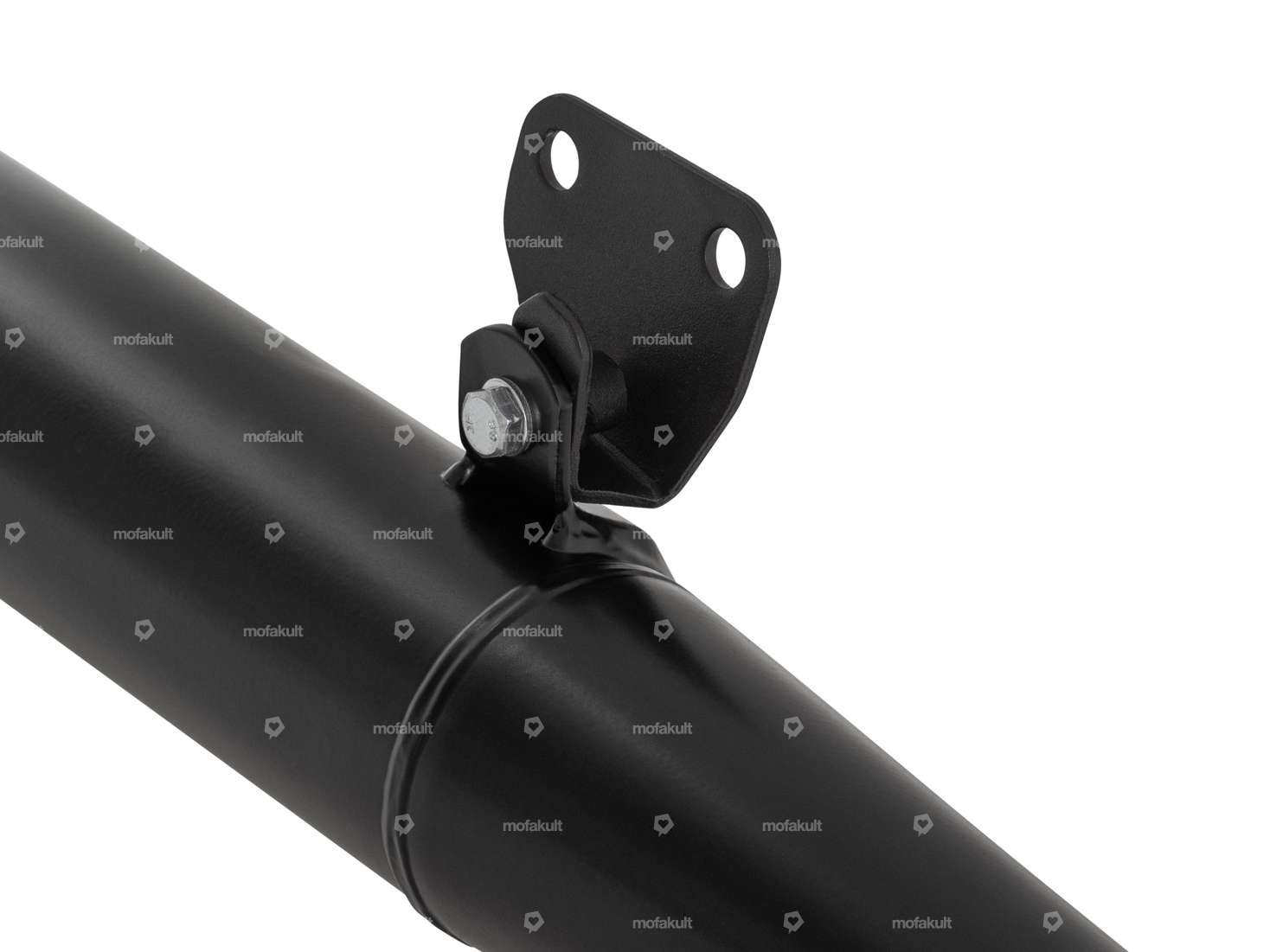 Exhaust sidepipe 28 mm black | Tomos A3, A35 Carousel Image 4