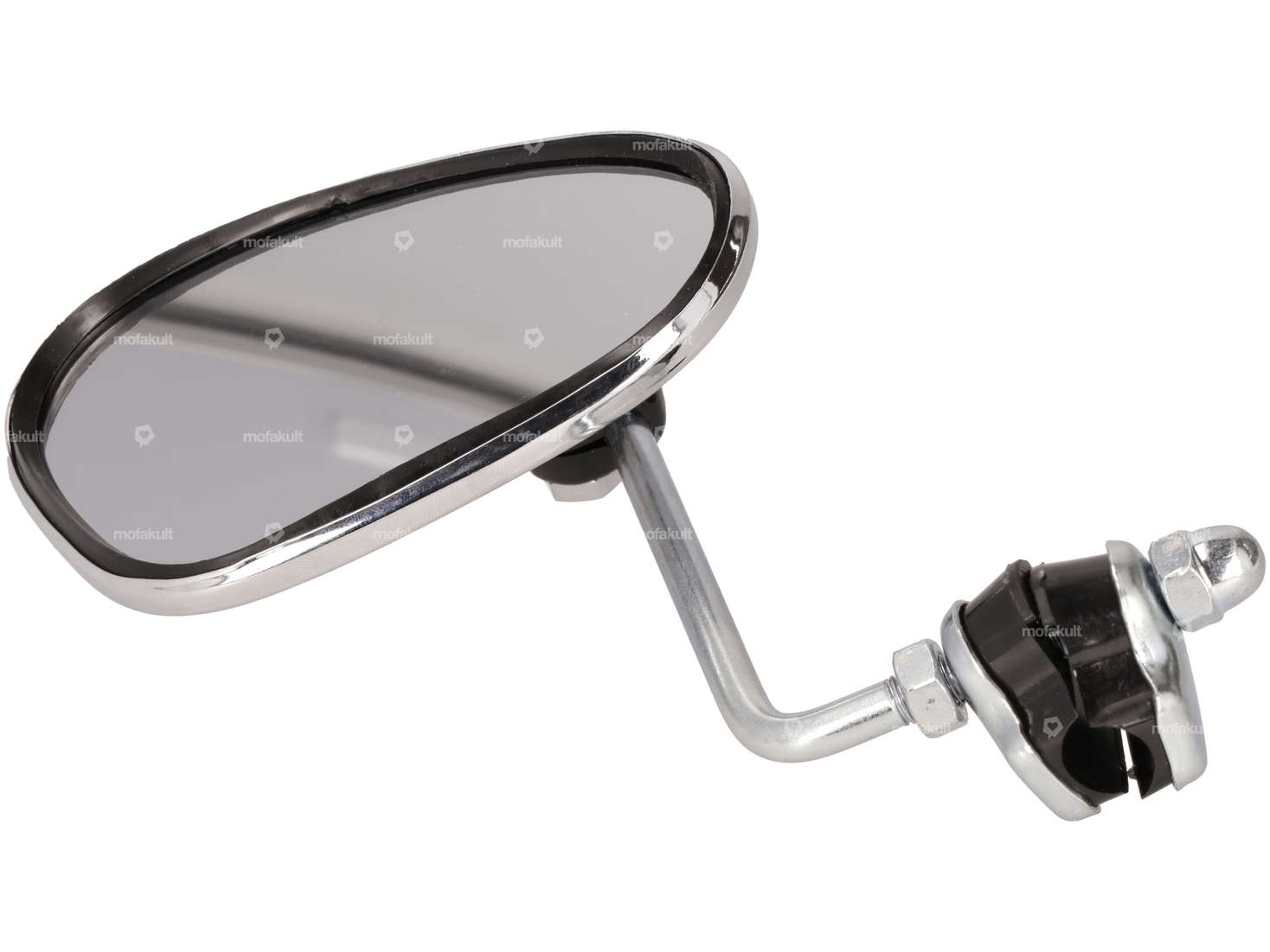 Bumm Spiegel oval links Klemmvariante Chrom Carousel Image 2