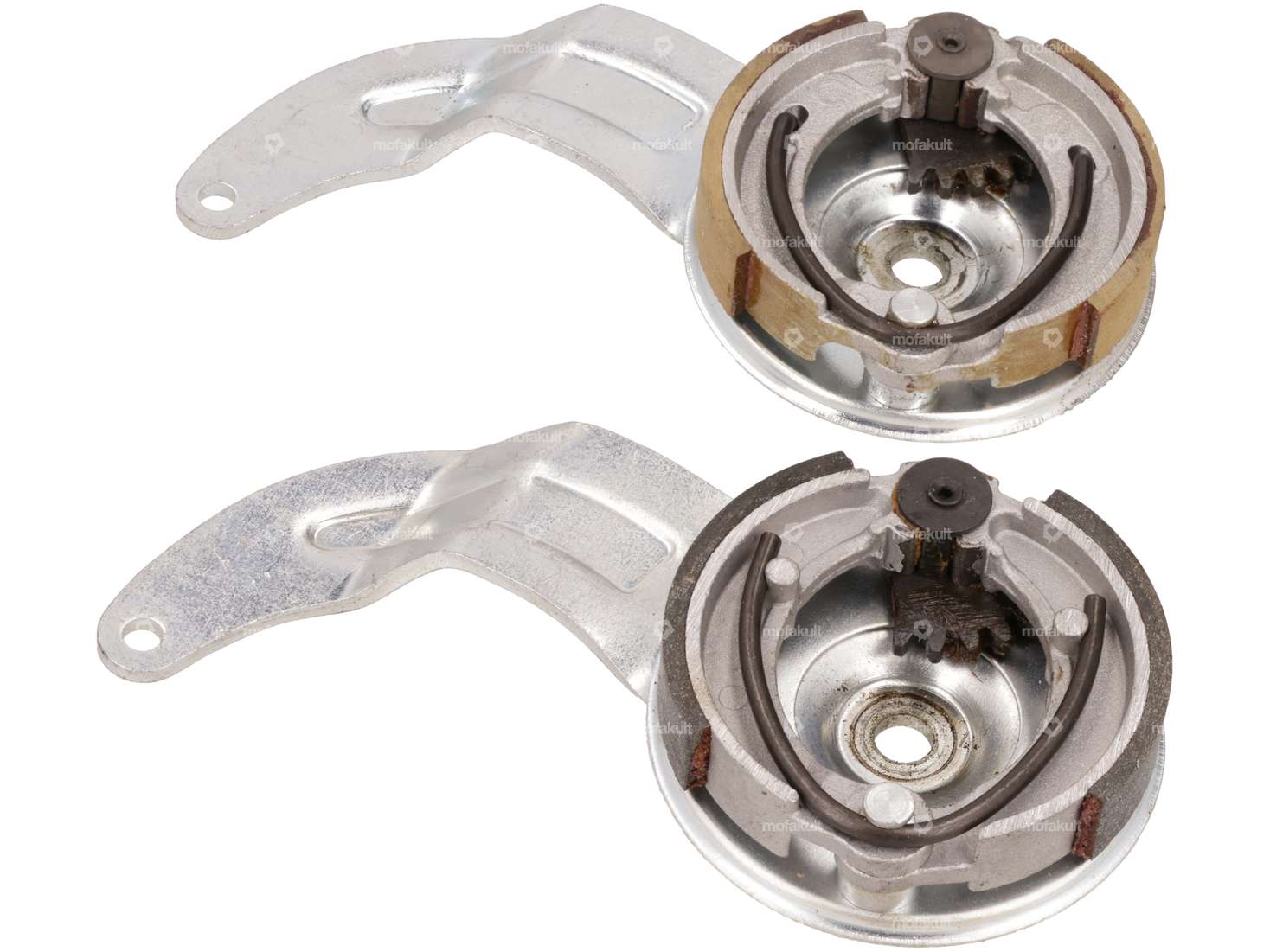 Plaque d'ancrage de frein HR 905 fortement coudée Ø 90 mm arrière NOS | Tigra Pionier / Hercules 621 Carousel Image 4