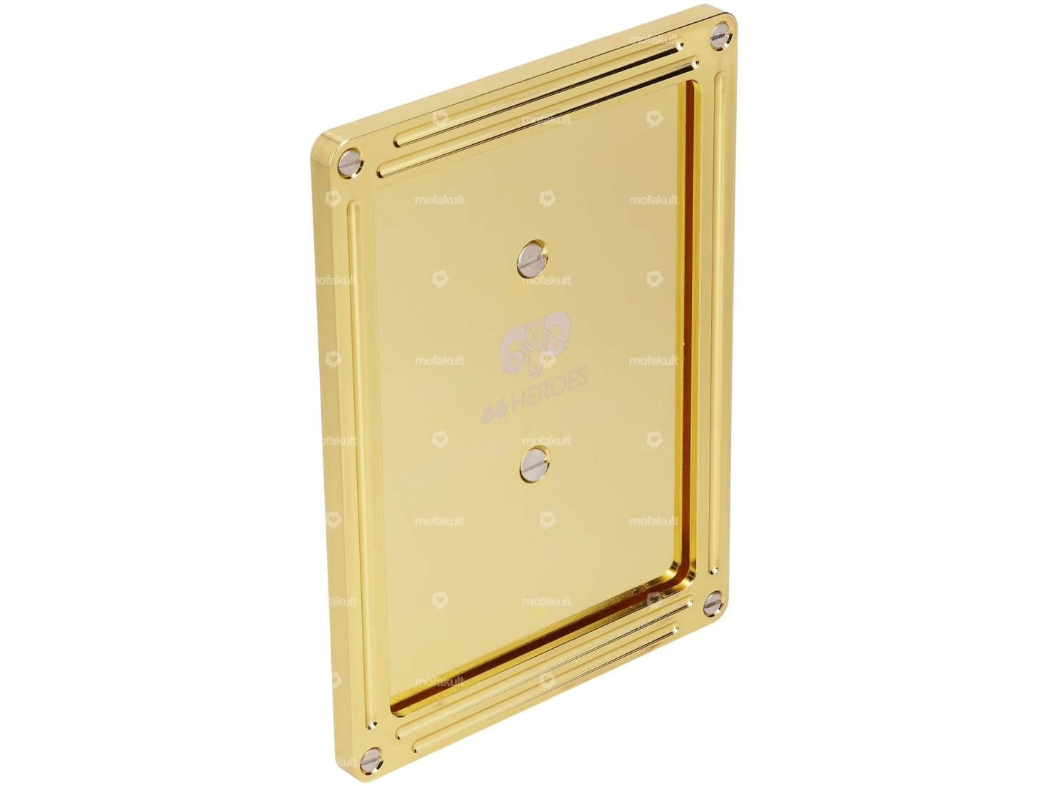 66HEROES Cadre de numérotation Custom or (version CH) Carousel Image 1