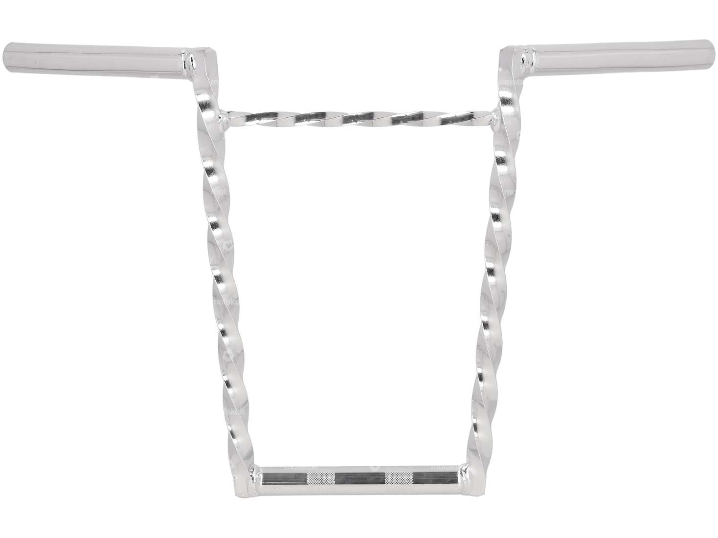 Lenker Gabelplatte 35 cm gedreht mit Strebe Chrom Carousel Image 1