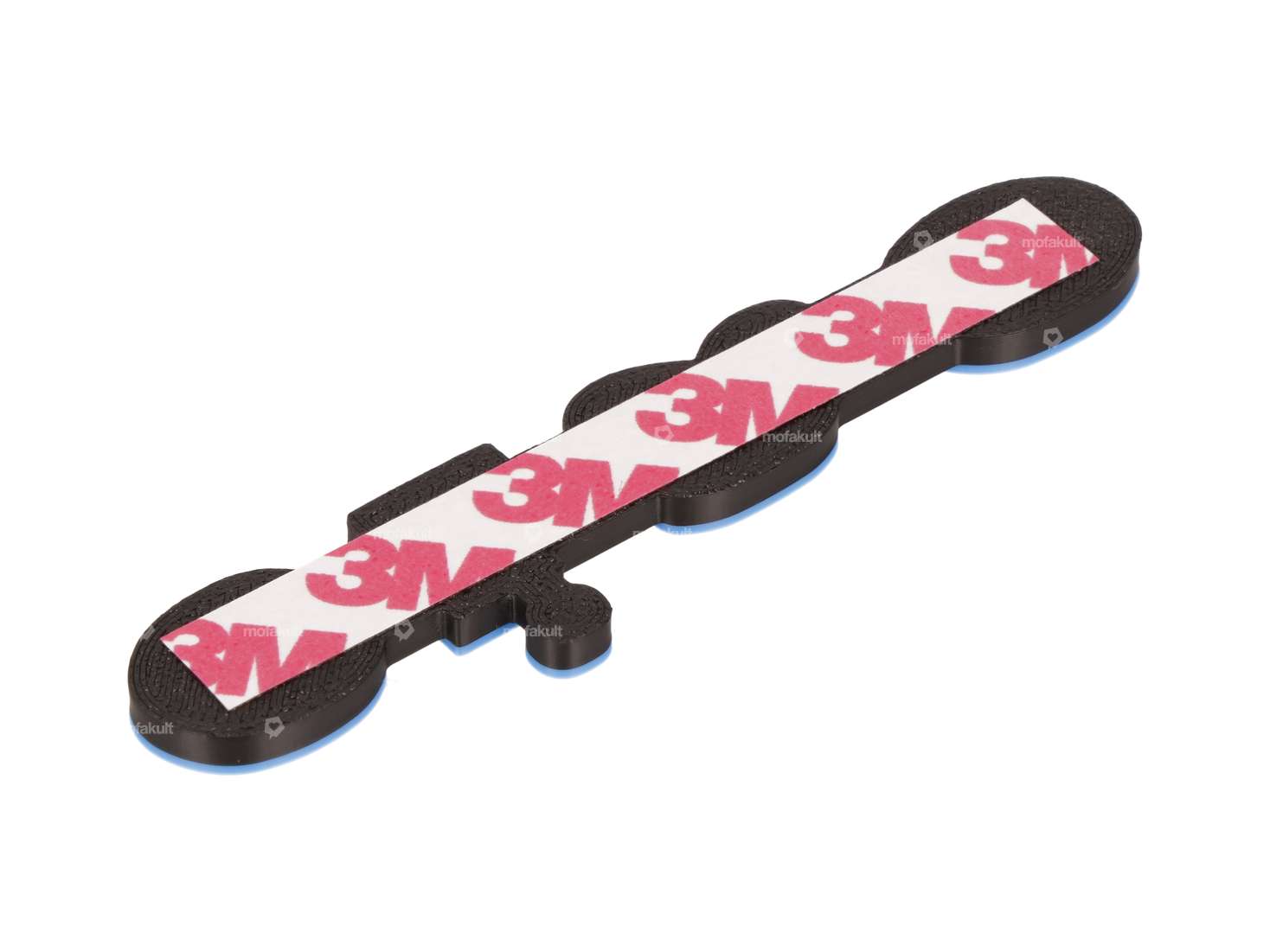 Emblème "ciao" plastique 3D bleu / noir Carousel Image 2