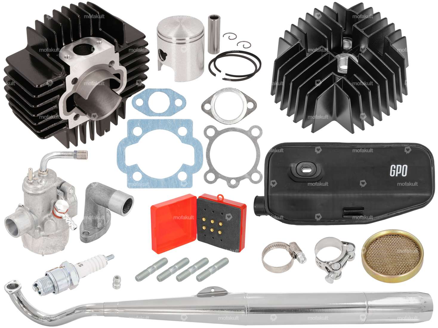 GPO Tuning-Set 43.5 mm (Metrakit-Nachbau) | Puch E50 / ZA50 Carousel Image 1