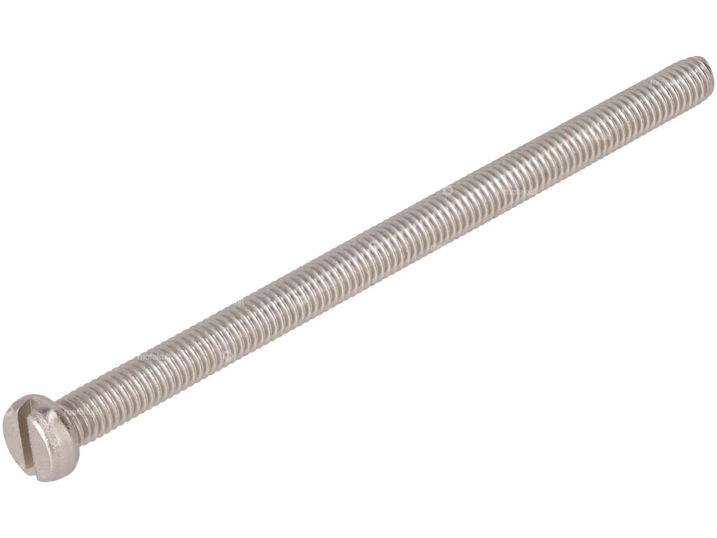 Screw M6x100 cylinder head slotted stainless steel Carousel Image 1