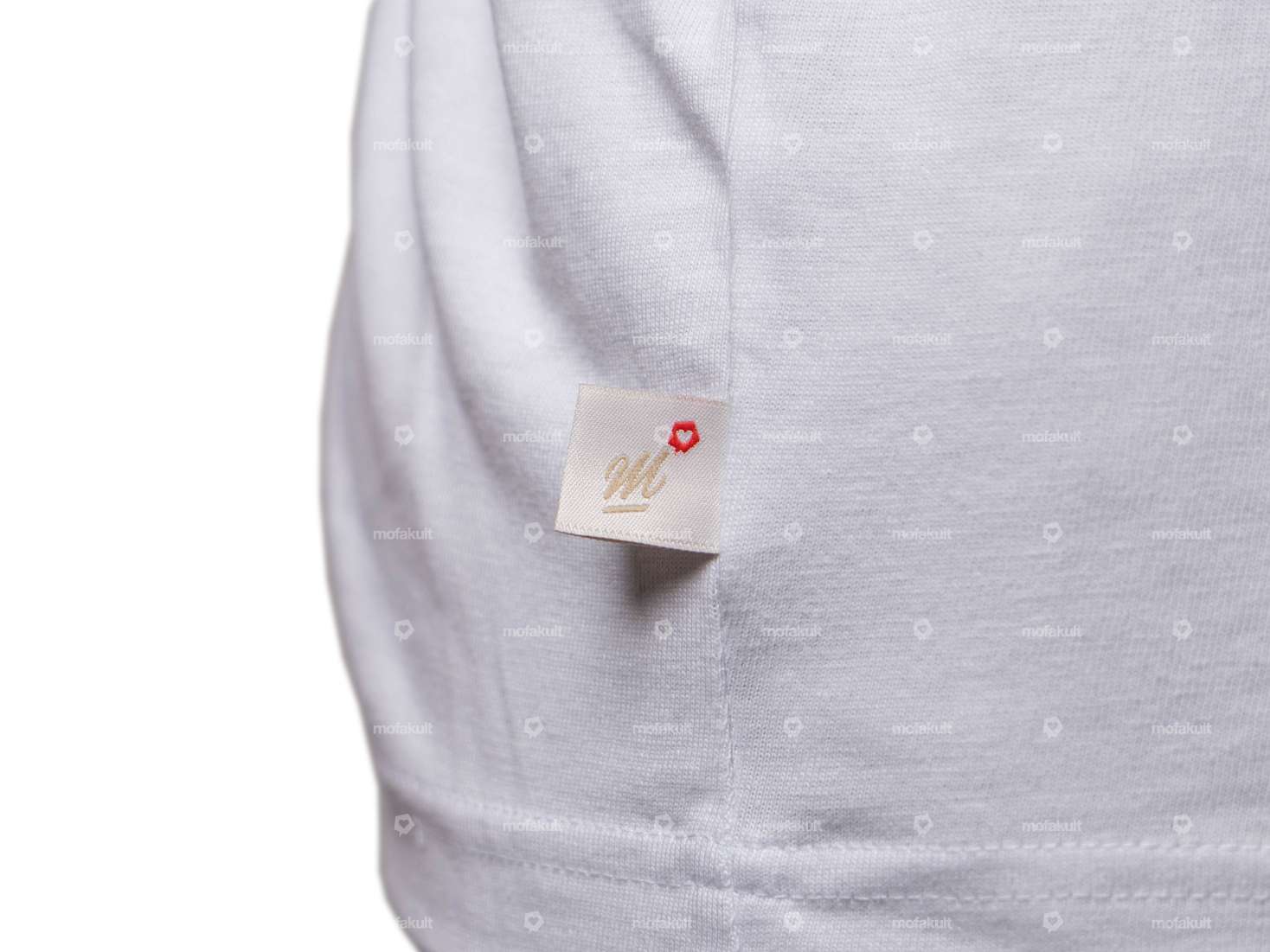 T-shirt mk-Merch "PUCH" blanc Carousel Image 7