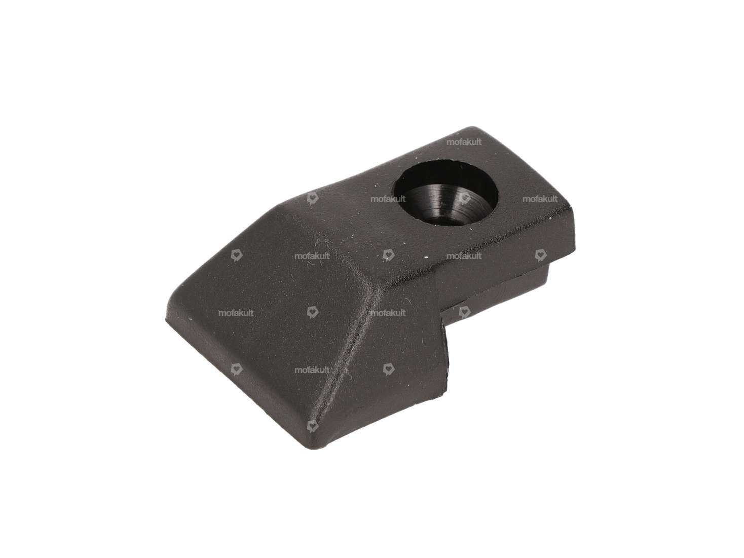 CIF embout de marchepied noir, avec trou | Vespa P80X, P125X, P150X, P150S, P200E Carousel Image 1