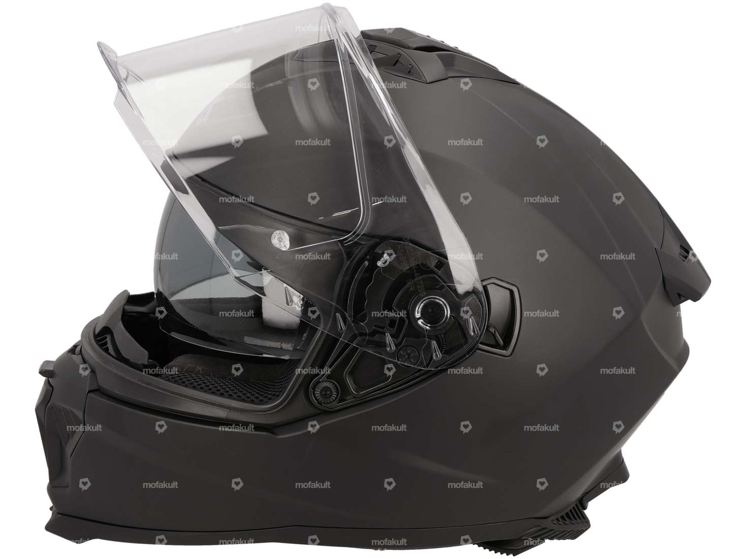 gms Integralhelm «Hexago» schwarz-matt Carousel Image 2