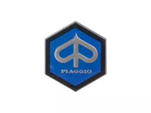 Emblème "Piaggio" Ø 48 mm aluminium | Piaggio Ciao, SI, Bravo, Boxer Emblème "Piaggio" Ø 48 mm aluminium | Piaggio Ciao, SI, Bravo, Boxer