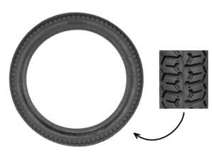 Mitas 2.50 x 16" tires B8 Allround Mitas 2.50 x 16" tires B8 Allround