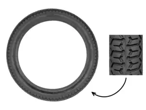 Mitas 2.50 x 16" Reifen B8 Allround Mitas 2.50 x 16" Reifen B8 Allround