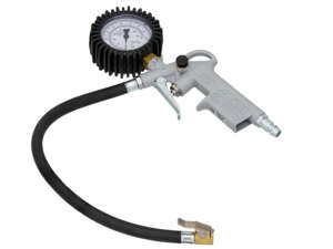 BGS compressed air pneumatic filler 0 - 10 bar calibrated (with pressure gauge) BGS compressed air pneumatic filler 0 - 10 bar calibrated (with pressure gauge)