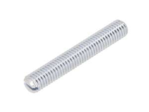 Vis sans tête M8x50, fendue, à tête conique, zinguée Vis sans tête M8x50, fendue, à tête conique, zinguée