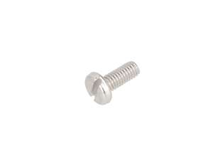 Schraube M4x10 Flachkopf Schlitz Inox Schraube M4x10 Flachkopf Schlitz Inox