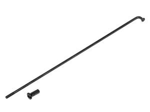 GPO 17" Speiche einzeln inkl. Nippel (2.9 x 188 mm) schwarz GPO 17" Speiche einzeln inkl. Nippel (2.9 x 188 mm) schwarz