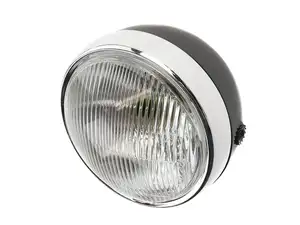 Scheinwerfer CEV Typo 105 Schwarz / Chrom Scheinwerfer CEV Typo 105 Schwarz / Chrom