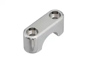 GPO Pont de serrage EBR Plaque de fourche en fonte Alu Chrome GPO Pont de serrage EBR Plaque de fourche en fonte Alu Chrome