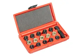 Kit de réparation du filetage des bougies d'allumage M14x1.25 Kit de réparation du filetage des bougies d'allumage M14x1.25