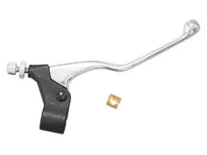 Poignée de frein Domino en alu, droite, noire Poignée de frein Domino en alu, droite, noire