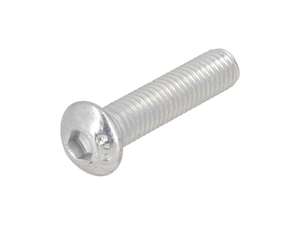 Vis M8x35 tête demi-ronde six pans creux zingué (résistance 10.9) Vis M8x35 tête demi-ronde six pans creux zingué (résistance 10.9)