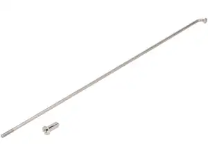 WWS 22" Speiche inkl. Nippel (2.6 x 245 mm) Inox WWS 22" Speiche inkl. Nippel (2.6 x 245 mm) Inox