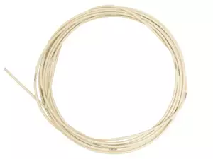 Gaine de câble Ø 5 mm crème (rouleau de 10 mètres) graissée au PTFE Gaine de câble Ø 5 mm crème (rouleau de 10 mètres) graissée au PTFE