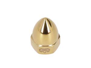 66HEROES Spitzmutter «Bullet» M10x1 Inox gold 66HEROES Spitzmutter «Bullet» M10x1 Inox gold