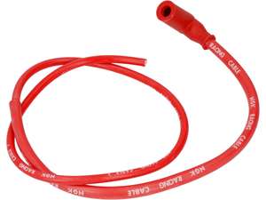 NGK CR6 Racing câble d'allumage & connecteur High End rouge / 5 kΩ antiparasité NGK CR6 Racing câble d'allumage & connecteur High End rouge / 5 kΩ antiparasité