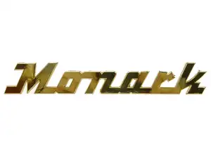 «Monark» Schriftzug Messing «Monark» Schriftzug Messing