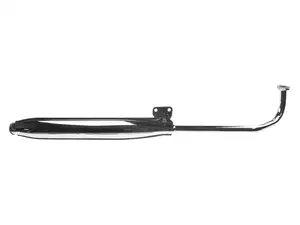 Echappement 22 mm sortie droite chrome | Tomos Echappement 22 mm sortie droite chrome | Tomos