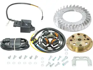 Allumage HPI course 12V avec lumière boîtier rupteur | Piaggio Ciao, SI, Bravo, Boxer Allumage HPI course 12V avec lumière boîtier rupteur | Piaggio Ciao, SI, Bravo, Boxer