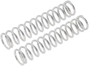 EBR Ressort décoratif (paire) Fourche Ø 28 mm Chrome | Piaggio Ciao / Hercules / Alpa EBR Ressort décoratif (paire) Fourche Ø 28 mm Chrome | Piaggio Ciao / Hercules / Alpa