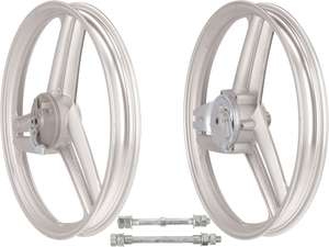 Jeu de jantes 17" en fonte argentée (3/6 rayons) | Peugeot 103 Jeu de jantes 17" en fonte argentée (3/6 rayons) | Peugeot 103