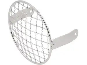 Grille de lampe ronde Chrome Grille de lampe ronde Chrome