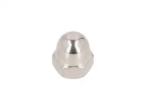Écrou borgne M8x1 Acier brut Écrou borgne M8x1 Acier brut